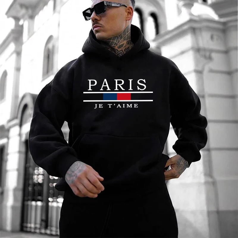 Men'S Fashion Paris 2025 - Erkekler için Paris Moda Kapşonlu Kentsel