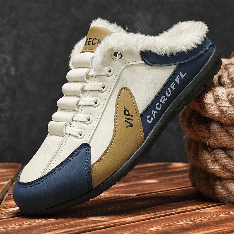 Mens Fashion Winter 2025 - Erkek Terlikleri 2025 Kışlık Sıcak Peluş