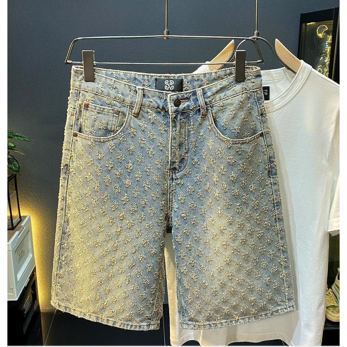 Jeans Pants Fashion Men - Yazlık High Street Kot Şort Erkek