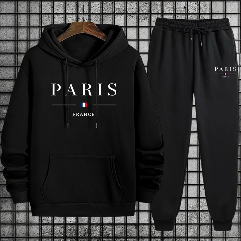 Men'S Fashion Paris 2025 - Sonbahar Kış Erkek Sokak Stili Eşofman