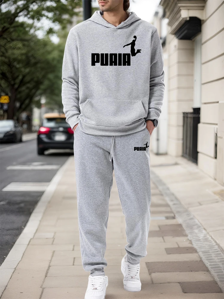 Mens Fashion Urban - Erkek Takımı/Hoodie/Pantolon 2026 Sonbahar Kış Günlük
