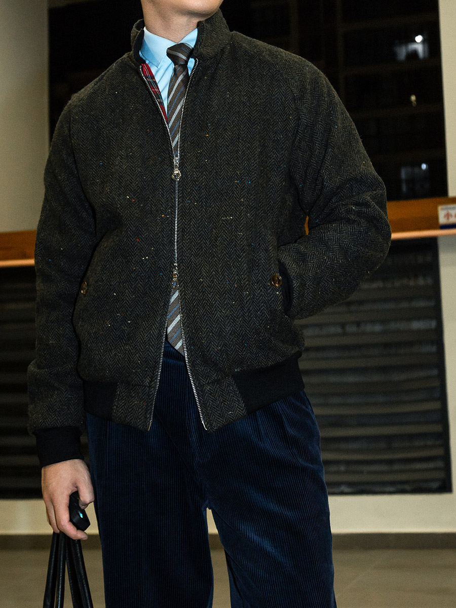 Harrington Jacket - POT&CRAFTSMAN erkek Vintage G9 Harrington Ceket