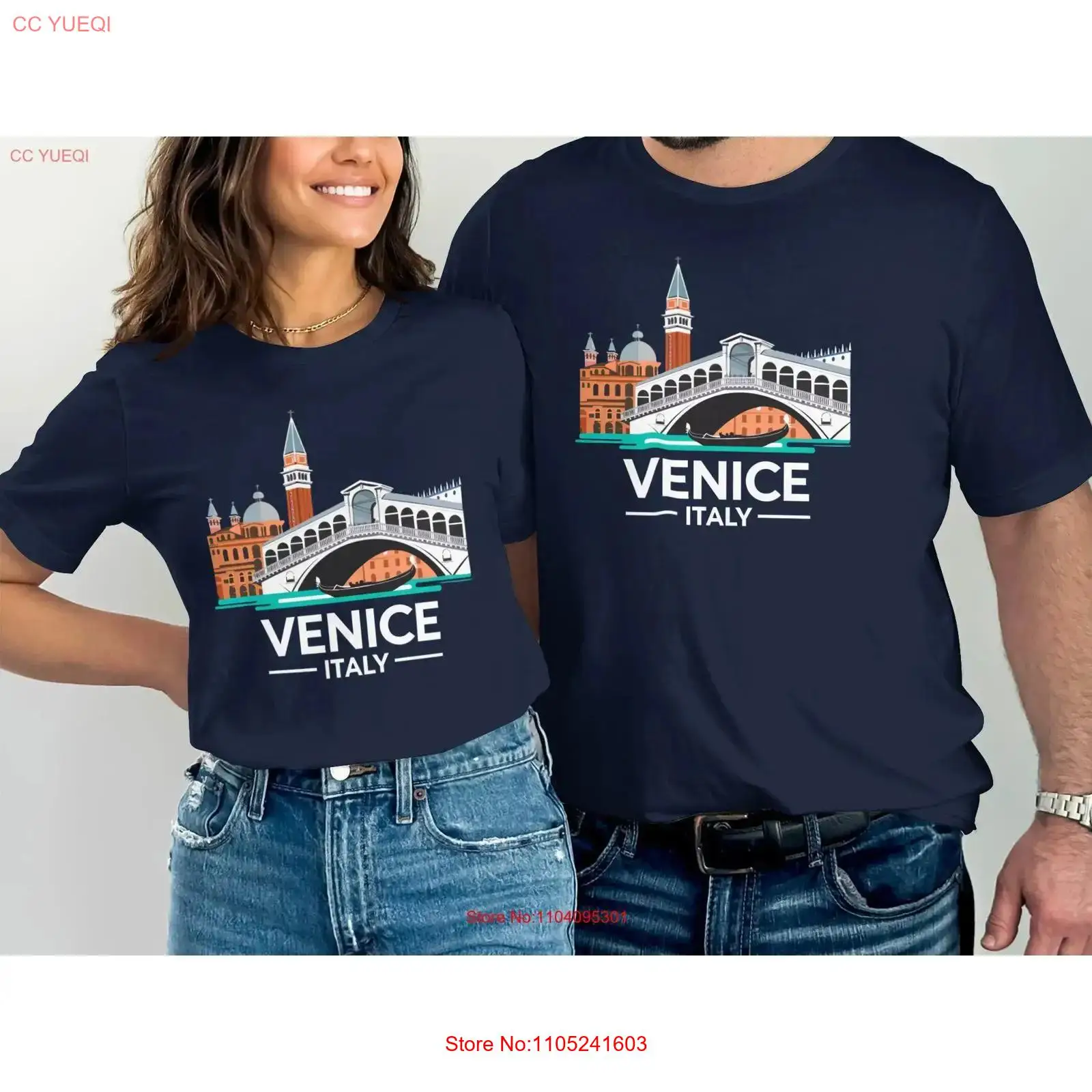 Men'S Fashion Venice Italy - Venedik İtalya Gömleği Onun İçin İkonik