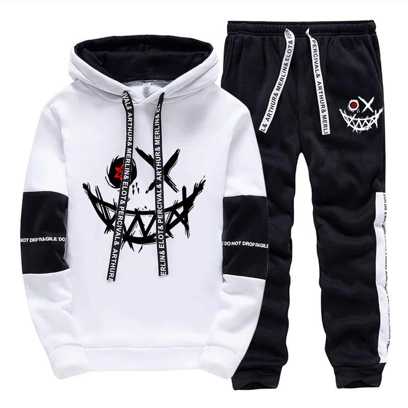 Mens Fashion Urban - Erkek Takımı/Hoodie/Pantolon 2026 Sonbahar Günlük Rahat