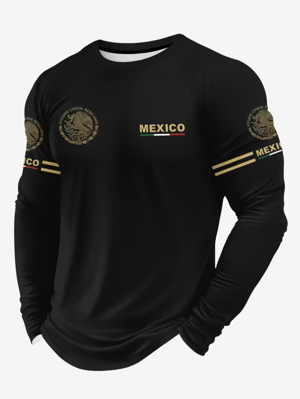 Mens Fashion Mexico - Meksika kartal baskı T Shirt erkekler