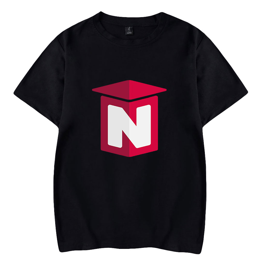 Men Fashion Youtuber - 2026 Nought Merch N Logo Baskılı