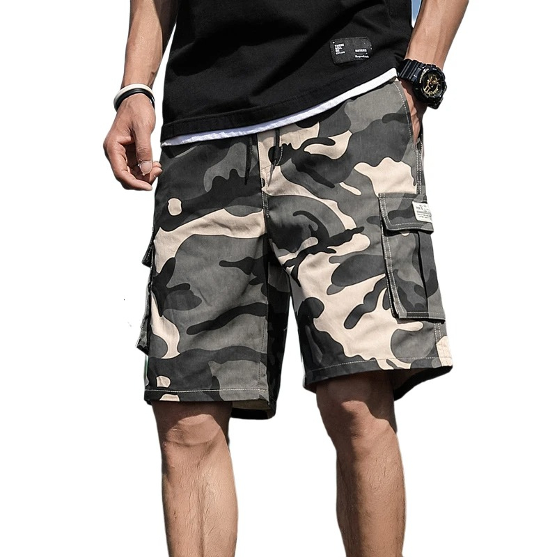 Yeni erkek kamuflaj kargo şort - Mens Fashion Camo Pants incelemesi ve fiyatı