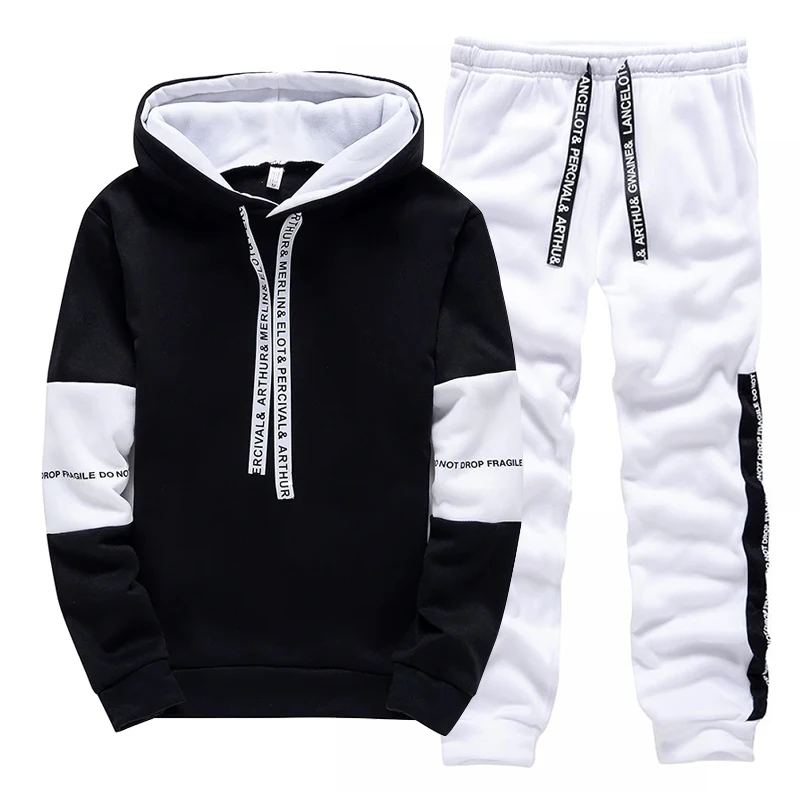 Siyah Beyaz erkek Eşofman Moda - Men'S Fashion Clothing incelemesi ve fiyatı