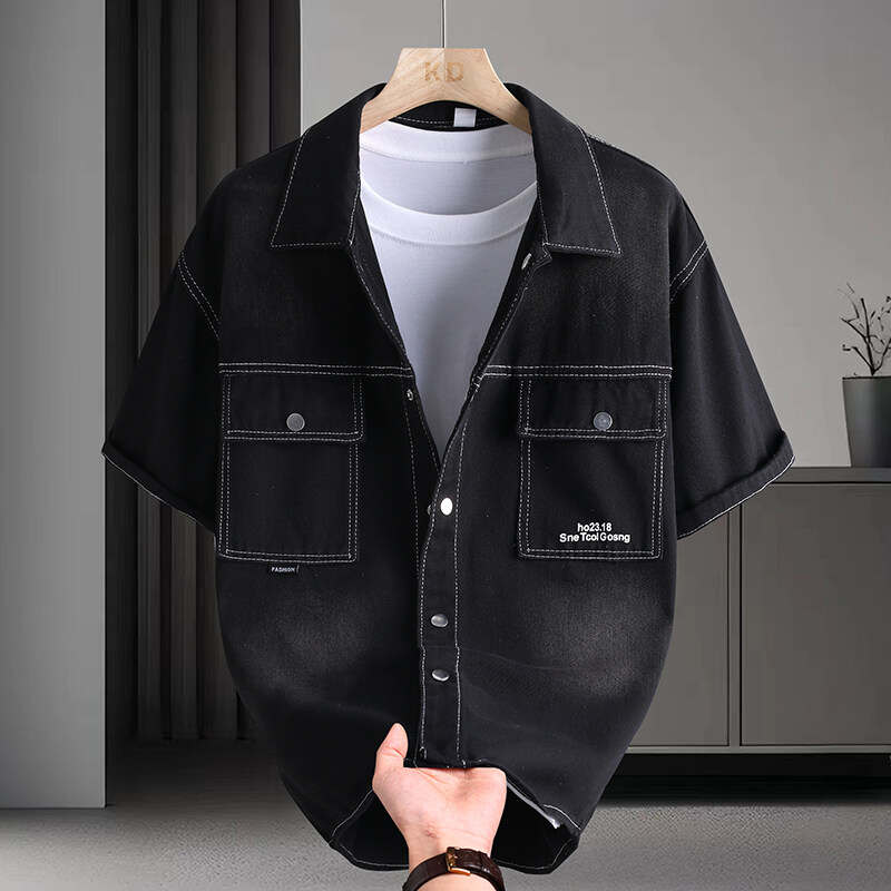 Erkek Kot Gömlek Yaz Modası Dü - Mens Fashion Urban incelemesi ve fiyatı