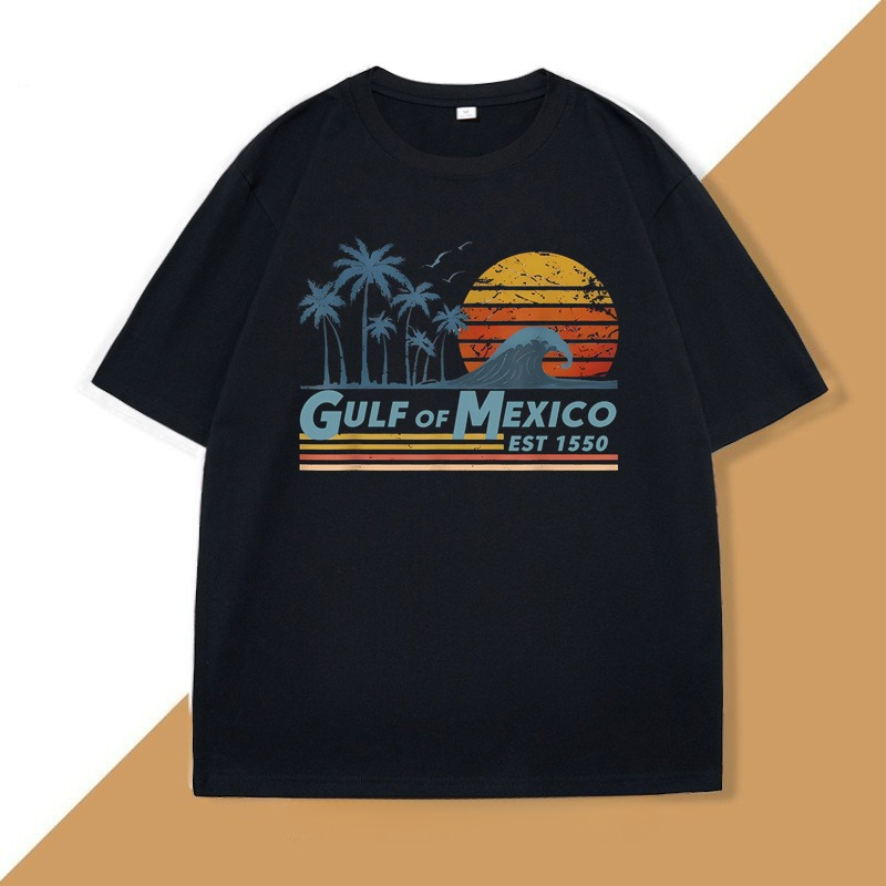 Meksika Körfezi T-shirt Erkek  - Mens Fashion Mexico incelemesi ve fiyatı