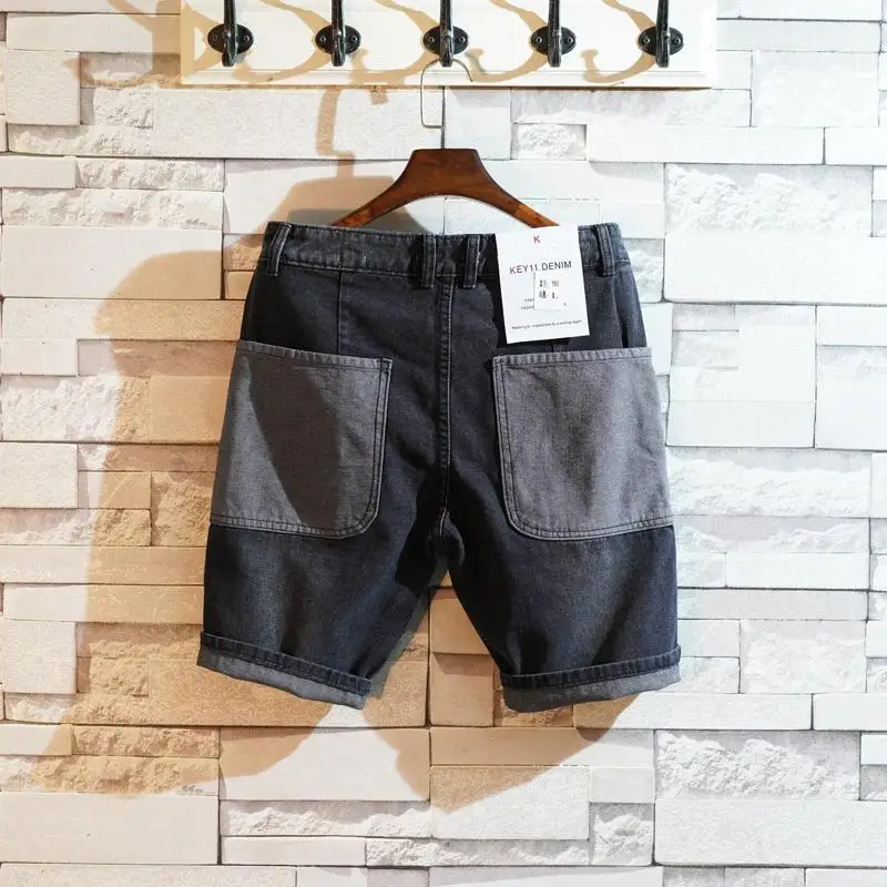 Gevşek Düz kısa kot pantolon E - Jeans Pants Fashion Men incelemesi ve fiyatı