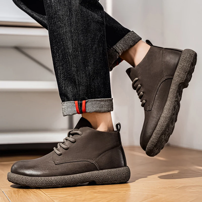 Erkek Ayak Bileği Botları Kahv - Men'S Fashion For 30 Year Olds incelemesi ve fiyatı