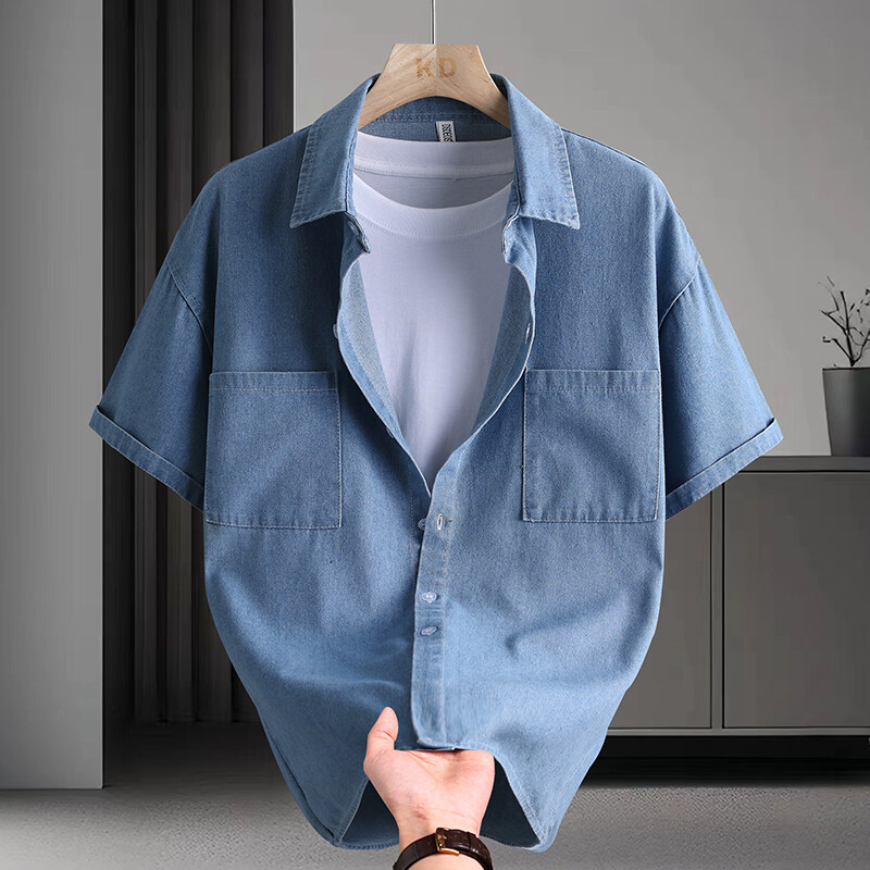 Erkek Kot Gömlek Yaz Modası Dü - Mens Fashion Urban incelemesi ve fiyatı