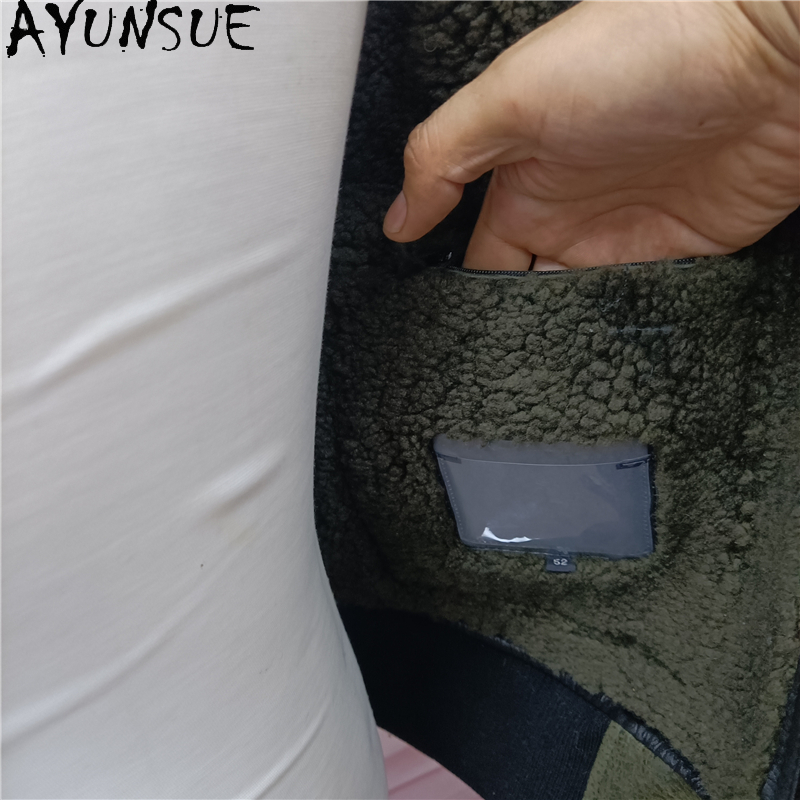 AYUNSUE Sıcak Doğal Kürk Ceket - Mens Fashion Winter 2025 incelemesi ve fiyatı