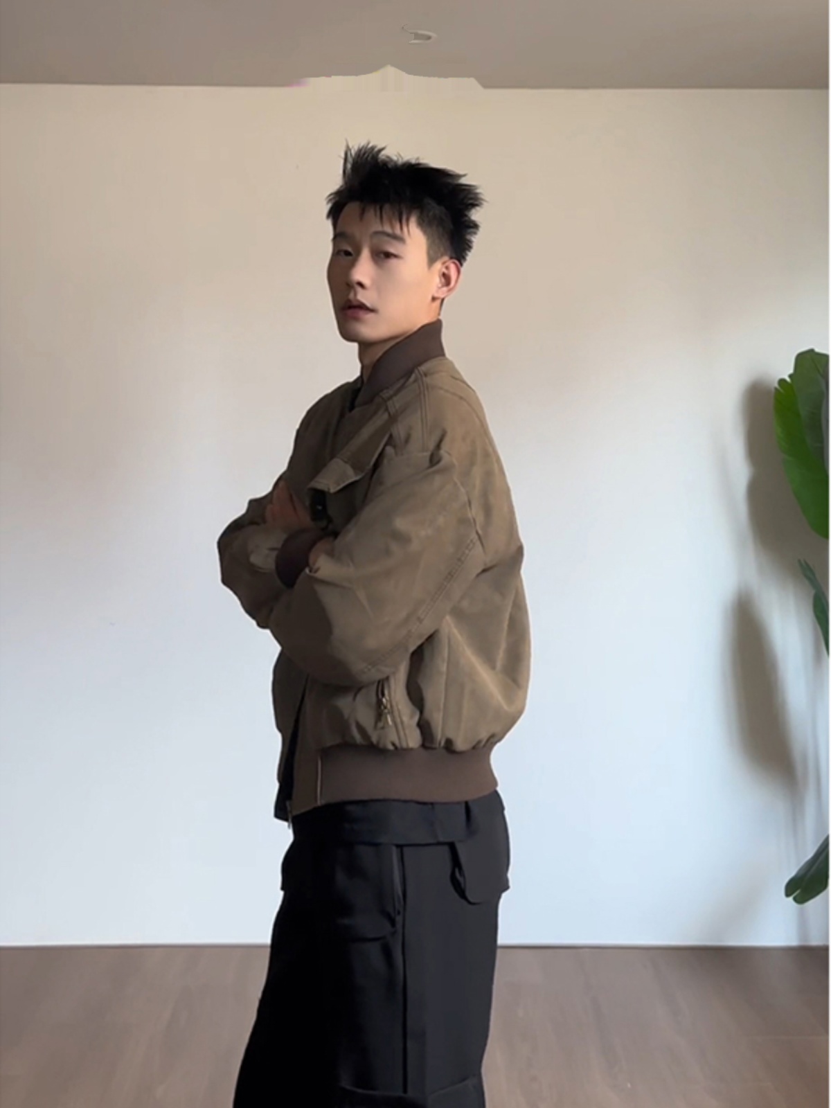 Erkekler için Vintage Kahveren - Harrington Jacket incelemesi ve fiyatı