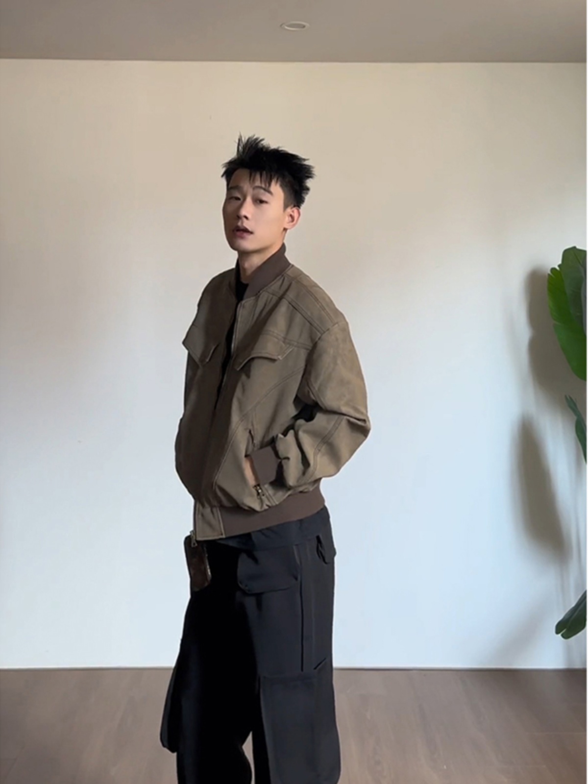 Erkekler için Vintage Kahveren - Harrington Jacket incelemesi ve fiyatı