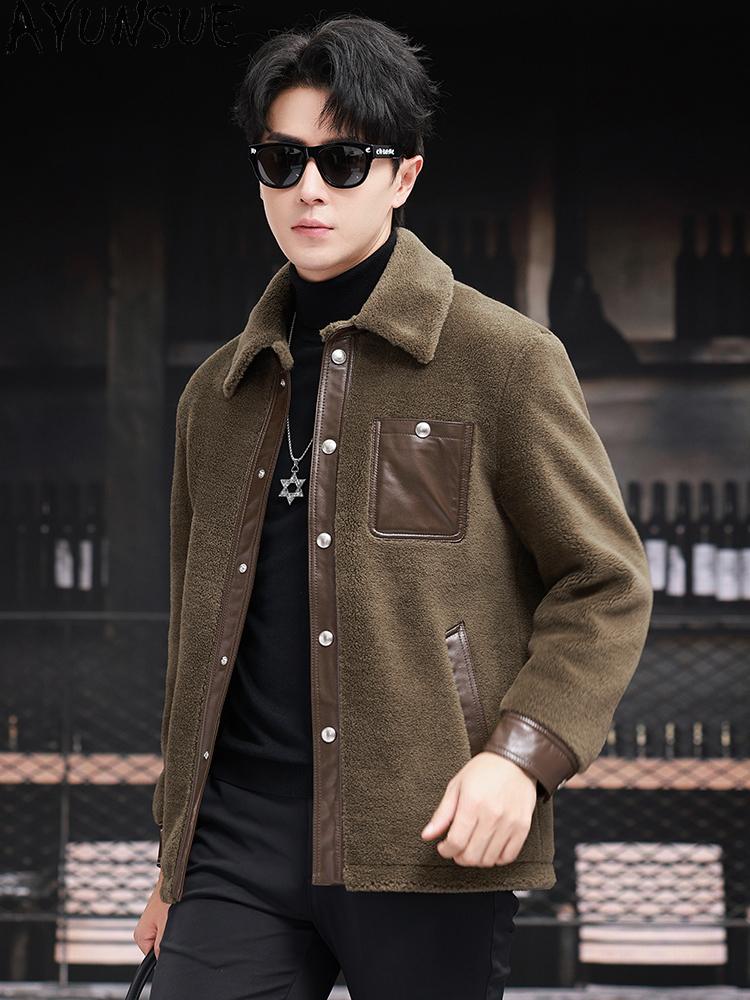AYUNSUE % 100% Yün Ceket Erkek - Mens Fashion Winter 2025 incelemesi ve fiyatı