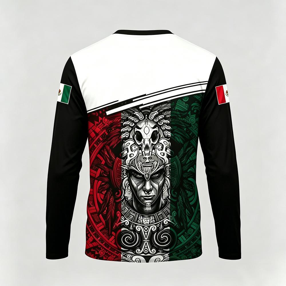 Meksika Temalı Baskılı Uzun Ko - Mens Fashion Mexico incelemesi ve fiyatı