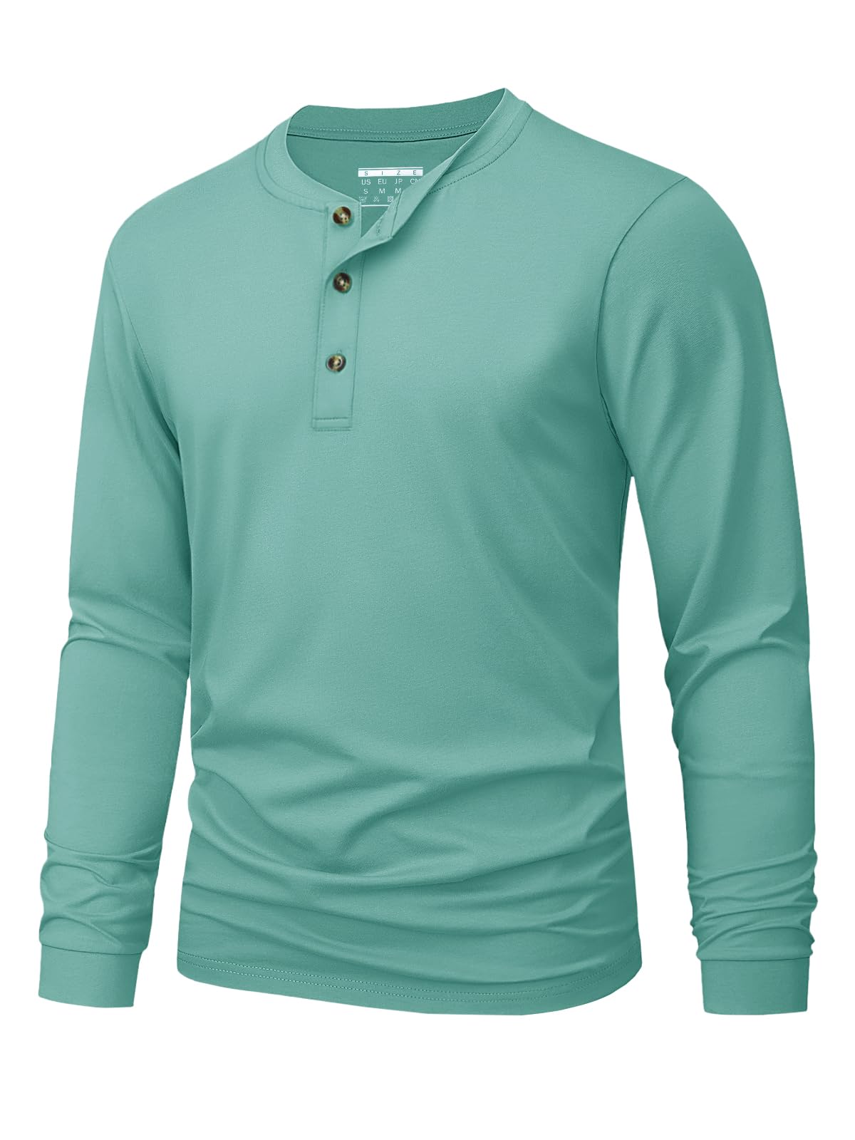 Erkek Henley Tişörtü Sade Düz  - Men'S Fashion Clothing incelemesi ve fiyatı