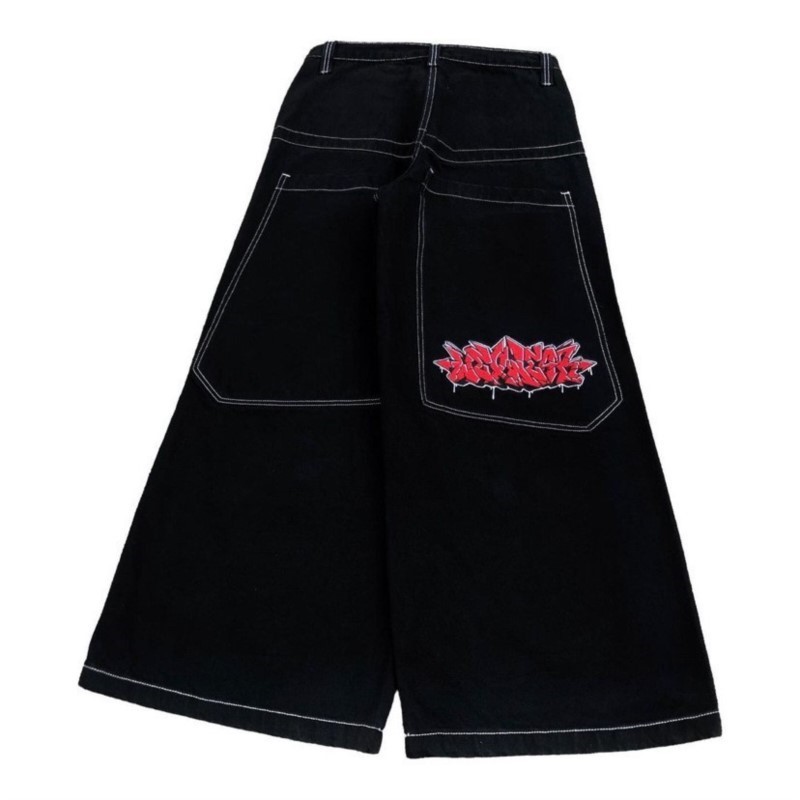 Amerikan Moda Hip Hop Büyük Bo - Jeans Pants Fashion Men incelemesi ve fiyatı
