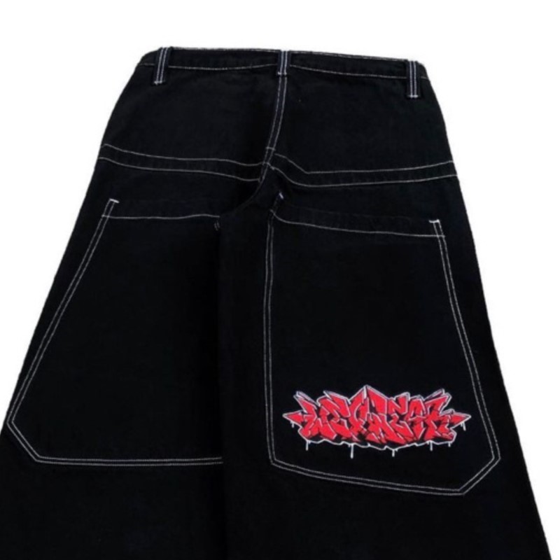 Amerikan Moda Hip Hop Büyük Bo - Jeans Pants Fashion Men incelemesi ve fiyatı